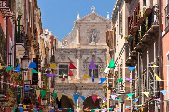 Streets of Cagliari, Sardinia