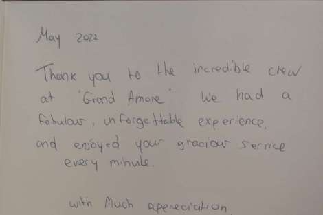 Review img # 18 of the yacht GRANDE AMORE