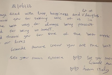 Review img # 20 of the yacht GRANDE AMORE