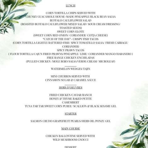 Food onboard Kings Ransom # 3