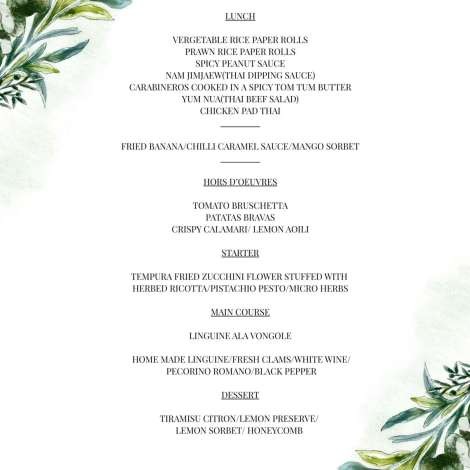 Food onboard Kings Ransom # 5